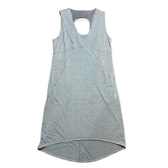 Indygena Rilascio Heathered Gray Dress Sz L - Picture 4 of 16